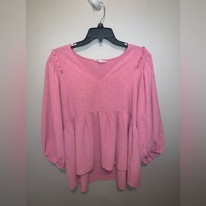 Baby pink top